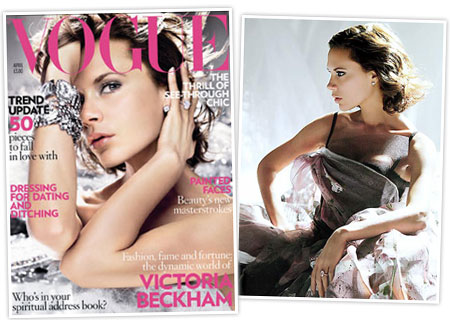 Victoria Beckham Covers UK Vogue